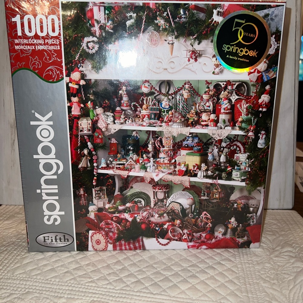 Springbok/Hallmark-Christmas Jigsaw puzzle NIB